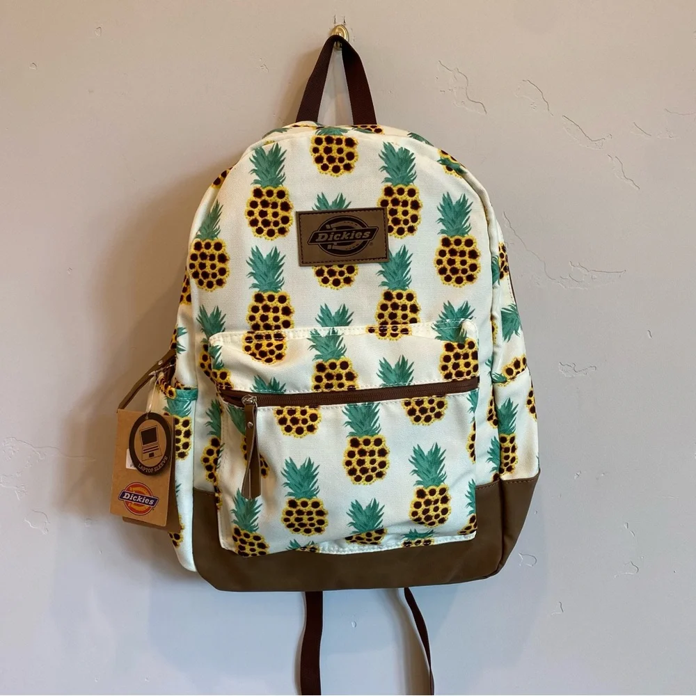 DICKIES Sunflower Pineapple Canvas Colton Backpack